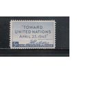США-1945, (Мих.533),  *    , ООН (одиночка),