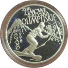 10 злотых 1998 года MW RK "XVIII зимние Олимпийские игры - Нагано 1998"