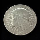 5 злотых 1933 г.  Польша.  Ядвига.  Серебро