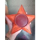 Звезда. Оргстекло. Подвесная или новогодняя.