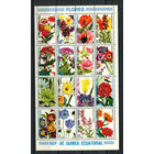 Экваториальная Гвинея - 1979 - Цветы - сцепка - [Mi. 1582-1597] - полная серия - 16 марок. MNH.  (Лот 100GM)-T2P60