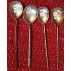 Царизм  ложечки  чайные  84 проба,позолота  62г