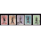 СССР-1959, (Заг.2234-2238)  гаш.(с клеем), Памятники, 5 марок