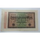 20000 марок 19123 г. Германия.