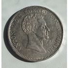 1 талер 1828 Саксония - редкий! Остатки блеска!