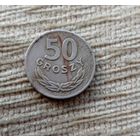 Werty71 Польша 50 грошей 1949 Никель