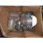 Светильники разные 5 шт.+стекло времён СССР.