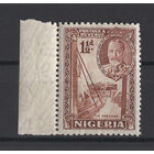 1936 Нигерия ** 1,5d, Георг V (SG 36) левое поле