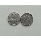 ЛИТВА  1 лит 1999+2001 г.