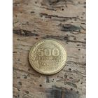 ДЖИБУТИ 500 франков 1991 год