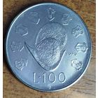 Сан-Марино 100 лир 1979 UNC