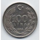 ТУРЕЦКАЯ РЕСПУБЛИКА  100 ЛИР 1988.