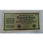 1000 марок 1922г. Германия.