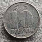 Германия - ГДР 10 пфеннигов  1980 г.