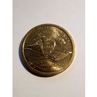 США 1 доллар 2023 г Серия Инновации ,,Лодка Хиггинса'' UNC