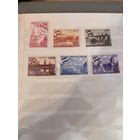 Марки СССР 1947 год(канал Москва-Волга)