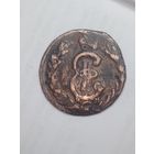 Российская империя Копейка 1768 года . Сибирская . КМ