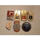 Значки спорт 7шт