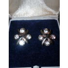 Серьги винтажные "АБЕЛЛА"1990Г.