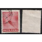 Польша (Mi)PL753 юбилейная 1.20 злотых 1952 год сер.(Спорт) - Гимнастка (a1-01 ТОРГ/ВАША ЦЕНА