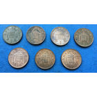 Великобритания 1 пенни 1998, 1999, 2000, 2001, 2002, 2003, 2004, 2005, 2006, 2007, 2008