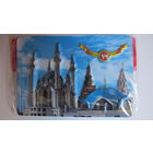 Магнит на холодильник рельефный. Казань