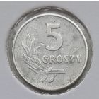 Польша 5 грошей 1959 г. В холдере