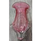 Красная ваза