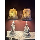 Шикарные настольные парные лампы, Европа, много лотов с рубля