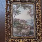 Шелкография пейзаж   бронза