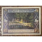 Нотгельд 50 пфеннигов 1921 год. Поппенбюттель. Веймарская республика