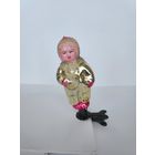 Елочная игрушка Ребенок с погремушкой