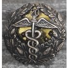 Серебряный знак. Финляндия. Выслуга в таможне 20 лет. 2.3 грамма