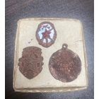 Знаки ДОСААФ, ГТО 1 ступень, медаль СВОБОДА РАВЕНСТВО