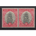 1933 Южная Африка ** Корабль, сцепка 2 марки, Британские колонии