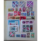 Набор марок СССР 1973 года. 101 марка, 7 блоков.