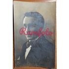 1930-е Открыточный формат джентельмен межвоенная Польша (Западная Беларусь) типаж ретро фото