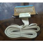 Вилка электрическая низкочастотная прямоугольная СНП59-96В-23-2-В со шлейфом