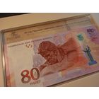 80 лет Победы советского народа в Великой Отечественной войне. 80 рублей