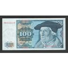 Германия ФРГ 100 марок 1977 года. Тип Р-34b. Состояние XF+