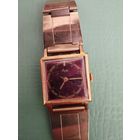 Часы наручные с браслетом Луч, Аu10. СССР