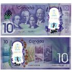 Канада 10 долларов образца 2017 года UNC p112 серия CDB