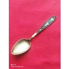 Серебряная ложка,Красивая,875, СССР,эмали, орнамент,без Минимальной цены