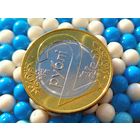 Республика Беларусь (РБ). 2 рубля 2009. Нечастый брак, раскол штемпеля реверса. Торг.