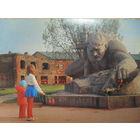 ЧИСТАЯ ПОЧТОВАЯ ОТКРЫТКА БРЕСТСКАЯ КРЕПОСТЬ-ГЕРОЙ. СКУЛЬПТУРА ЖАЖДА. 1981 год.