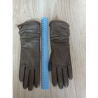 Перчатки удлиненные кожанные