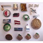 Значки СССР 19 шт одним лотом