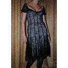 Фирменное вечернее платье,из шикарного чёрного гипюра,-Seam creative line"МАЛЕНА",размер-(42/44),-на рост 164-175.НОВОЕ!Фабричная ТУРЦИЯ.