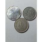 Лот монет Азия . С рубля .