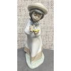 Винтажная испанская фарфоровая статуэтка Истинная любовь Nao  Lladro 8 х 19 см.